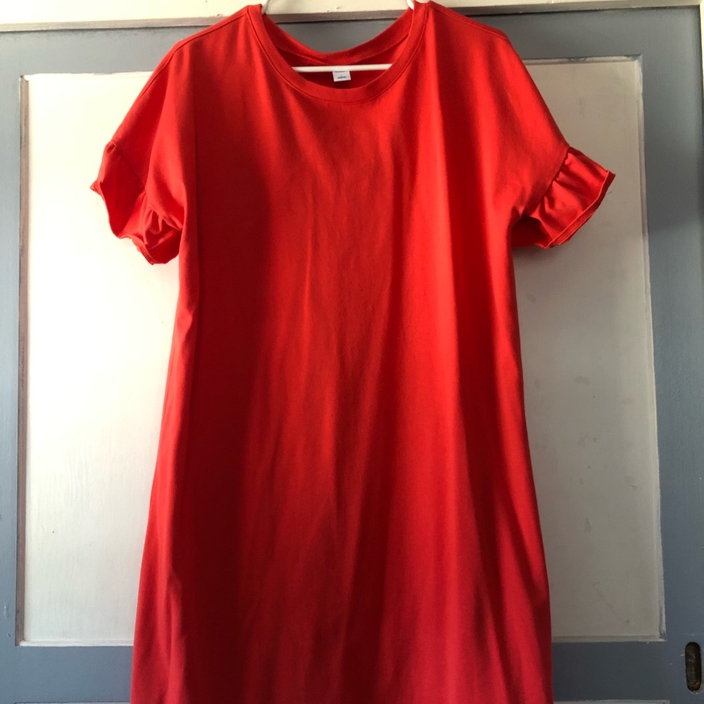 Coral dress